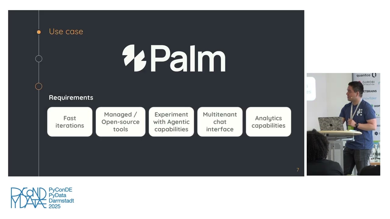 Multi-tenant Conversational Analytics (PyCon DE & PyData 2025)